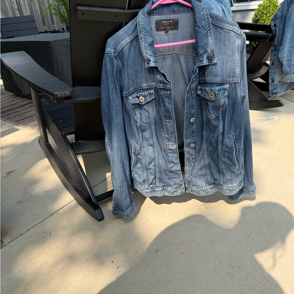 torrid Light Blue Denim Jean Jacket